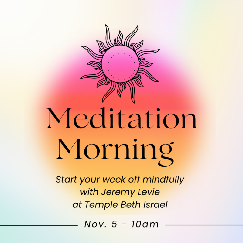 Banner Image for Monthly Meditation with Jeremy Levie